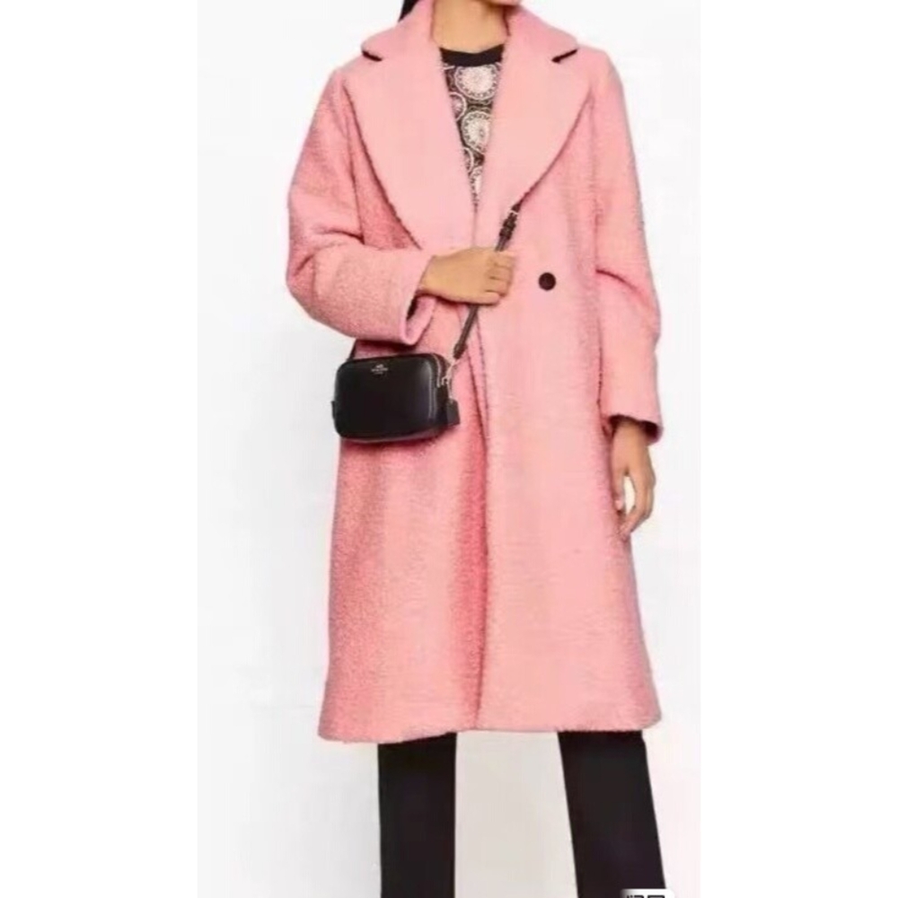 PAUL SMITH Bouclé Cocoon Coat 0440 - Picture 3 of 15